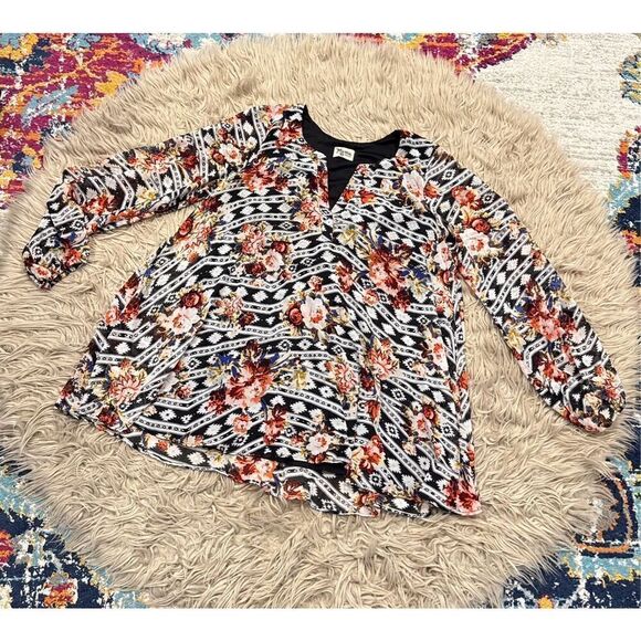 Show Me Your Mumu Jamie Tunic Blouse size Medium - Picture 2 of 5